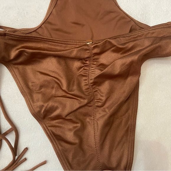 New! Victoria’s Secret archives macrame fringe monokini one piece 3858 - Picture 8 of 14